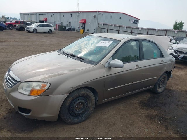 2008 Kia Spectra Ex მანქანა იყიდება აუქციონზე, vin: KNAFE121585494214, აუქციონის ნომერი: 45671692