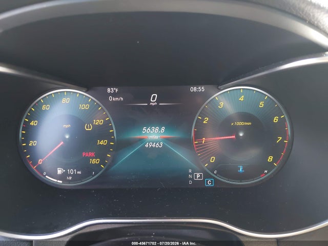 45671702 :رقم المزاد ، W1N0G8EB8MF896922 vin ، 2021 Mercedes-benz Glc 300 4matic Suv مزاد بيع