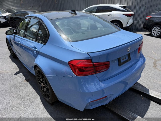 2018 Bmw M3 მანქანა იყიდება აუქციონზე, vin: WBS8M9C50J5L01125, აუქციონის ნომერი: 45671707