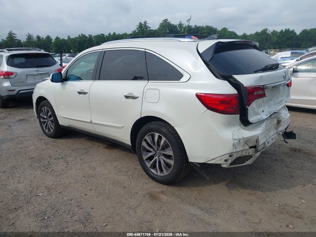 Acura Mdx Technology Acurawatch Plus Packages/technology Package 2016 5FRYD4H49GB023521 Image 3