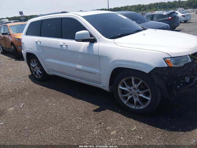 Продажа на аукционе авто 2016 Jeep Grand Cherokee Summit, vin: 1C4RJFJG5GC390508, номер лота: 45671814