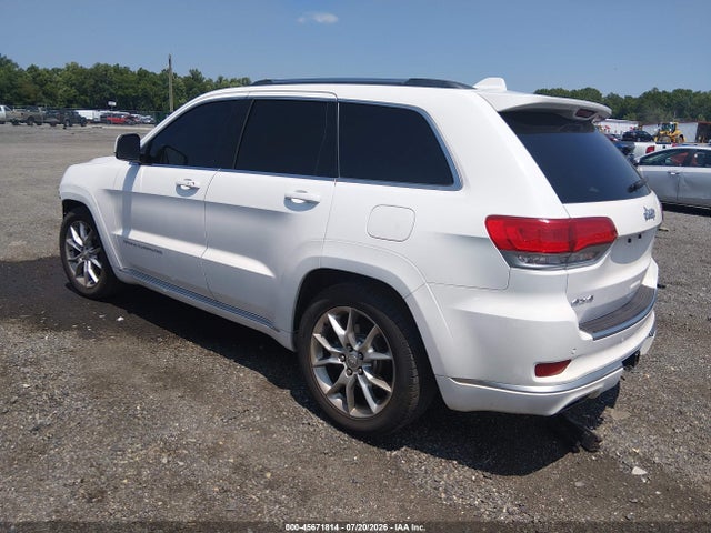 Продажа на аукционе авто 2016 Jeep Grand Cherokee Summit, vin: 1C4RJFJG5GC390508, номер лота: 45671814