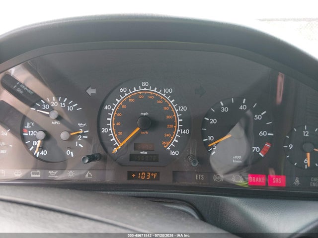 45671842 :رقم المزاد ، WDBFA63E6SF117825 vin ، 1995 Mercedes-benz Sl 320 مزاد بيع