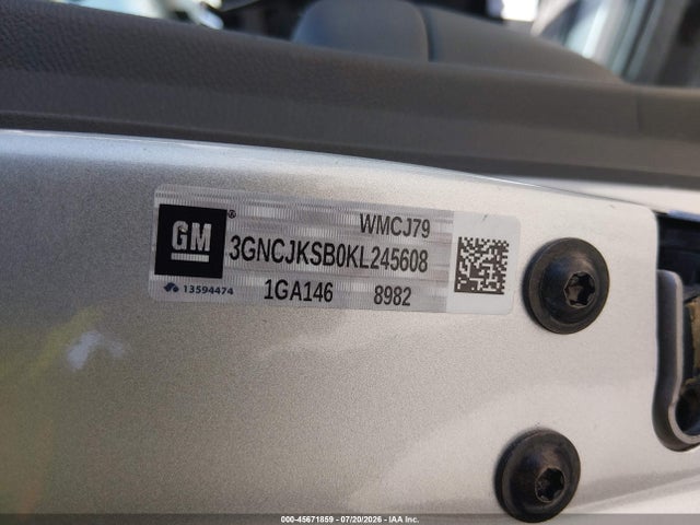 Продаж на аукціоні авто 2019 Chevrolet Trax Ls, vin: 3GNCJKSB0KL245608, номер лоту: 45671859