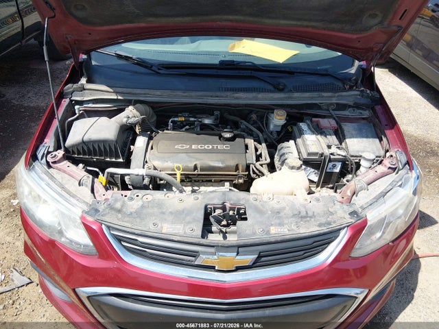 45671883 :رقم المزاد ، 1G1JD5SH8H4151268 vin ، 2017 Chevrolet Sonic Lt Auto مزاد بيع