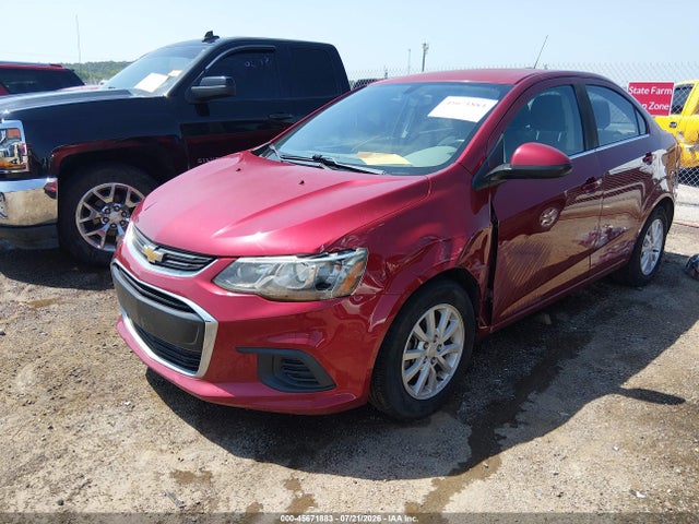 45671883 :رقم المزاد ، 1G1JD5SH8H4151268 vin ، 2017 Chevrolet Sonic Lt Auto مزاد بيع