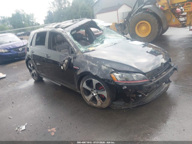 2015 Volkswagen Golf Gti 2.0t Autobahn 4-door მანქანა იყიდება აუქციონზე, vin: 3VW4T7AU2FM097921, აუქციონის ნომერი: 45671915