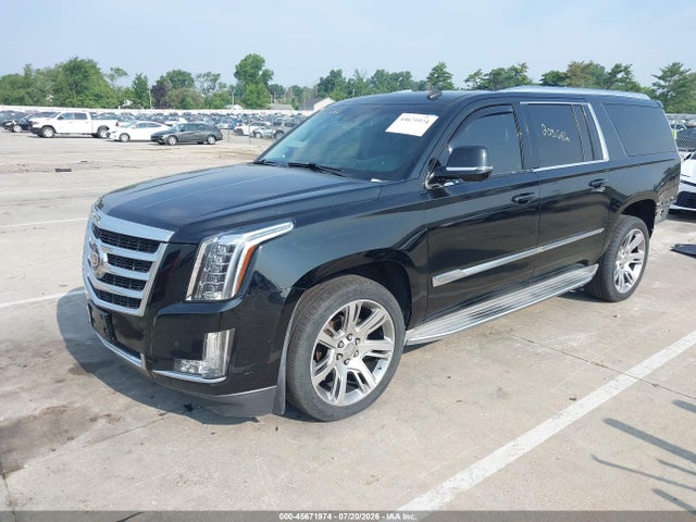 45671974 :رقم المزاد ، 1GYS4HKJ1FR185787 vin ، 2015 Cadillac Escalade Esv Luxury مزاد بيع