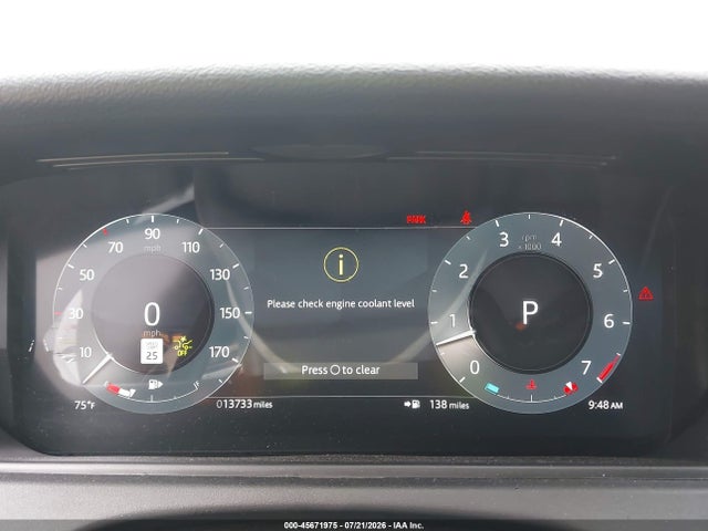 Продажа на аукционе авто 2025 Land Rover Range Rover Velar P250 Dynamic Se, vin: SALYL2EX2SA803135, номер лота: 45671975