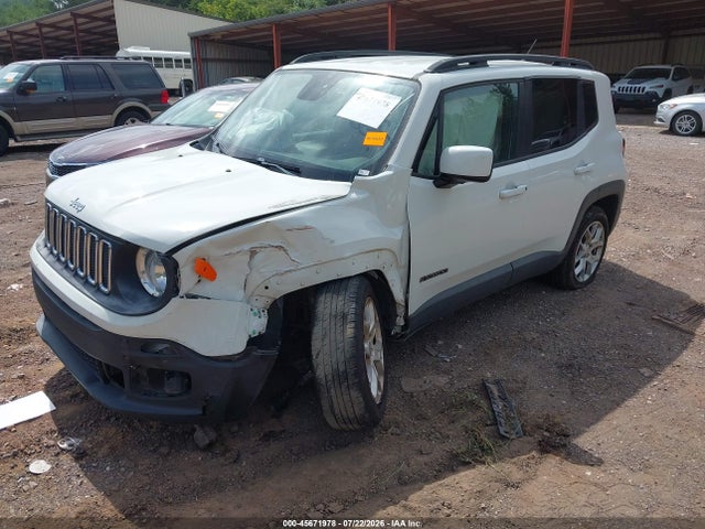 Продаж на аукціоні авто 2017 Jeep Renegade Latitude, vin: ZACCJABB0HPE57248, номер лоту: 45671978