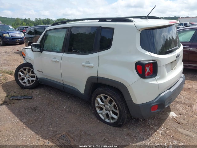 Продаж на аукціоні авто 2017 Jeep Renegade Latitude, vin: ZACCJABB0HPE57248, номер лоту: 45671978