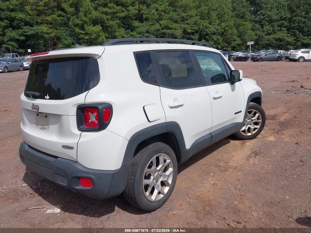 Продаж на аукціоні авто 2017 Jeep Renegade Latitude, vin: ZACCJABB0HPE57248, номер лоту: 45671978
