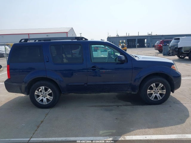 45672004 :رقم المزاد ، 5N1AR1NB5AC608201 vin ، 2010 Nissan Pathfinder Se مزاد بيع