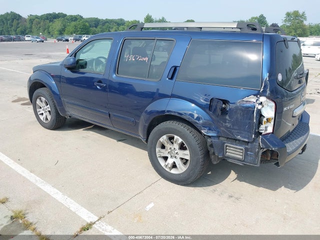 45672004 :رقم المزاد ، 5N1AR1NB5AC608201 vin ، 2010 Nissan Pathfinder Se مزاد بيع
