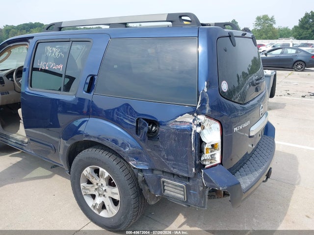 45672004 :رقم المزاد ، 5N1AR1NB5AC608201 vin ، 2010 Nissan Pathfinder Se مزاد بيع