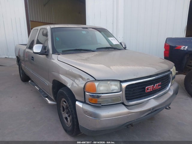 2002 Gmc Sierra 1500 Sle მანქანა იყიდება აუქციონზე, vin: 2GTEC19T521280151, აუქციონის ნომერი: 45672017