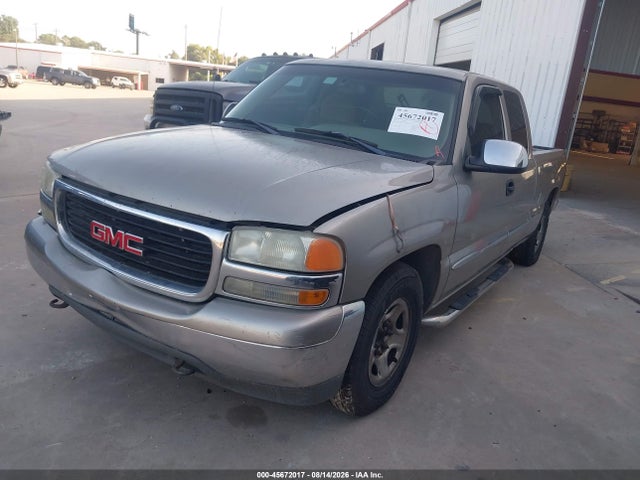 2002 Gmc Sierra 1500 Sle მანქანა იყიდება აუქციონზე, vin: 2GTEC19T521280151, აუქციონის ნომერი: 45672017