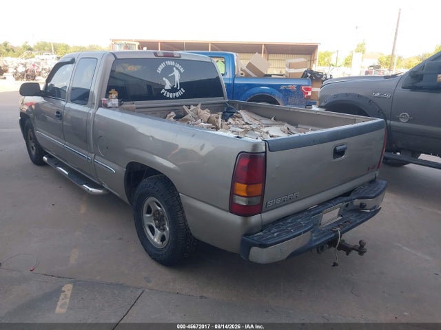 2002 Gmc Sierra 1500 Sle მანქანა იყიდება აუქციონზე, vin: 2GTEC19T521280151, აუქციონის ნომერი: 45672017