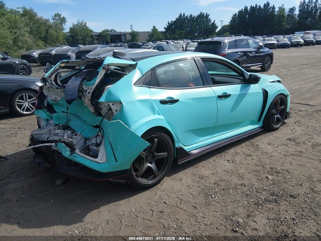 2021 Honda Civic Type R Touring მანქანა იყიდება აუქციონზე, vin: SHHFK8G78MU203245, აუქციონის ნომერი: 45672031