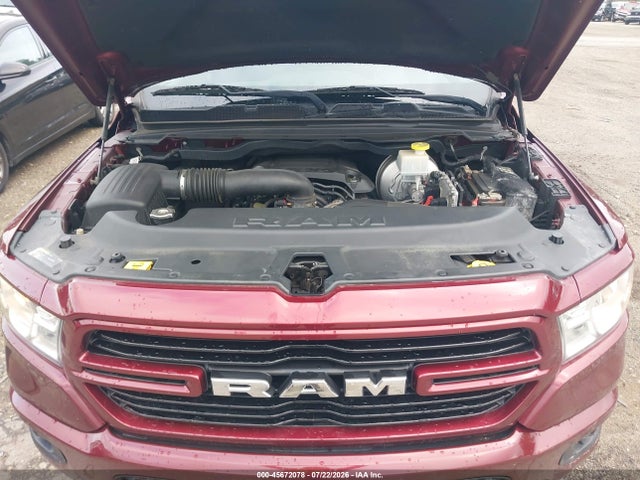 2019 Ram 1500 Big Horn/lone Star  4x4 5'7 Box მანქანა იყიდება აუქციონზე, vin: 1C6SRFFT1KN597787, აუქციონის ნომერი: 45672078