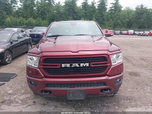 2019 Ram 1500 Big Horn/lone Star  4x4 5'7 Box მანქანა იყიდება აუქციონზე, vin: 1C6SRFFT1KN597787, აუქციონის ნომერი: 45672078