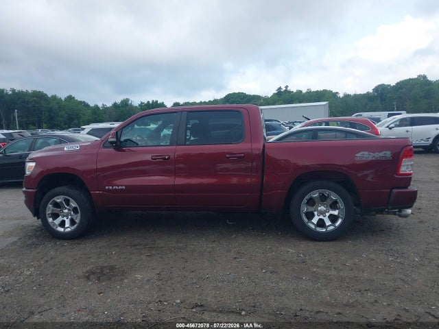 2019 Ram 1500 Big Horn/lone Star  4x4 5'7 Box მანქანა იყიდება აუქციონზე, vin: 1C6SRFFT1KN597787, აუქციონის ნომერი: 45672078