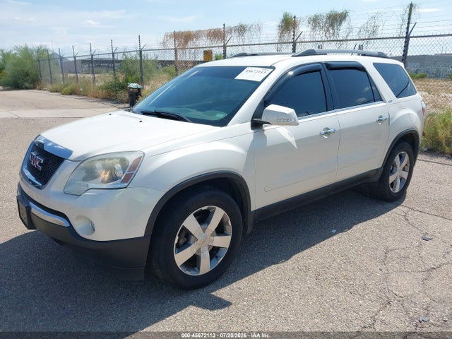 Aukcja sprzedaży 2012 Gmc Acadia Slt-1, vin: 1GKKRRED6CJ340111, numer aukcji: 45672113