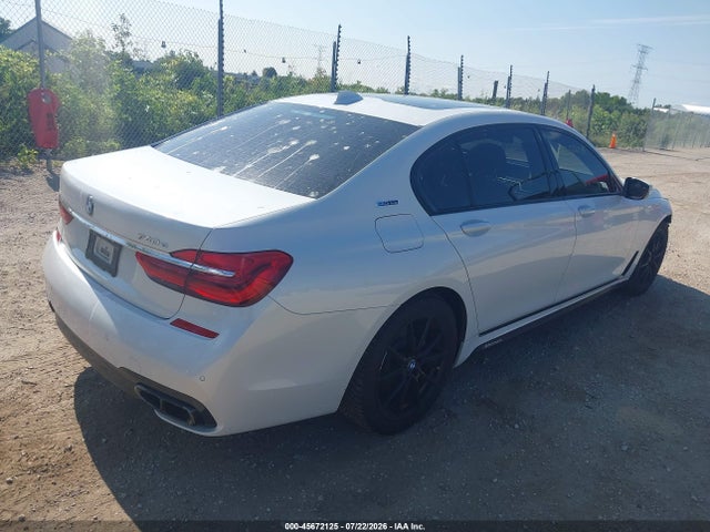 2018 Bmw 740e Xdrive Iperformance მანქანა იყიდება აუქციონზე, vin: WBA7J2C56JB246262, აუქციონის ნომერი: 45672125
