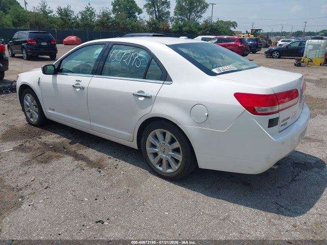 45672195 :رقم المزاد ، 3LNDL2L32CR833213 vin ، 2012 Lincoln Mkz Hybrid مزاد بيع