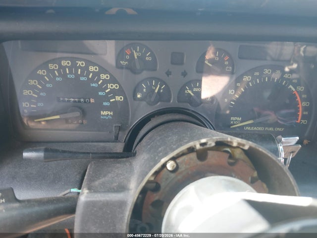 45672229 :رقم المزاد ، 1G1FP23EXML103626 vin ، 1991 Chevrolet Camaro Rs مزاد بيع