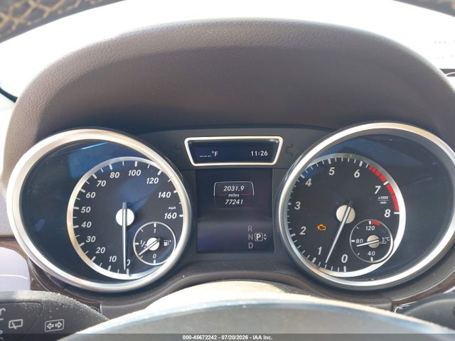 Aukcja sprzedaży 2015 Mercedes-benz Ml 350, vin: 4JGDA5JBXFA512715, numer aukcji: 45672242