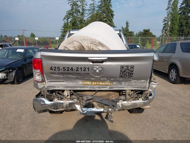 45672294 :رقم المزاد ، 1C6RRFFG2NN383364 vin ، 2022 Ram 1500 Big Horn مزاد بيع