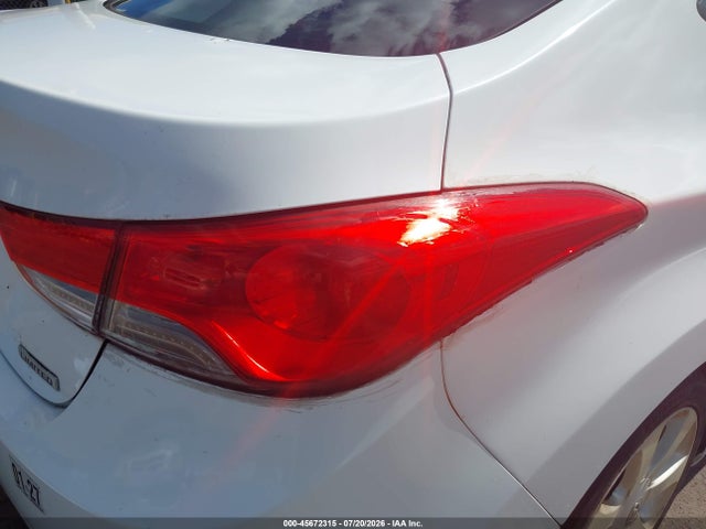 2012 Hyundai Elantra Limited მანქანა იყიდება აუქციონზე, vin: 5NPDH4AE9CH145752, აუქციონის ნომერი: 45672315