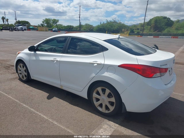2012 Hyundai Elantra Limited მანქანა იყიდება აუქციონზე, vin: 5NPDH4AE9CH145752, აუქციონის ნომერი: 45672315