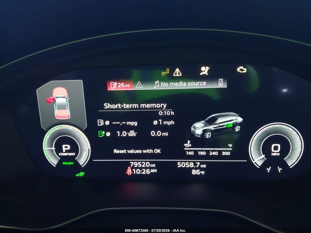 45672360 :رقم المزاد ، WA1G2AFY8N2091844 vin ، 2022 Audi Q5 Premium 55 Tfsi E S Line Quattro S Tronic مزاد بيع
