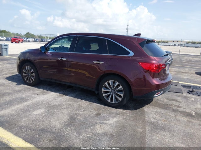Продаж на аукціоні авто 2016 Acura Mdx Technology   Acurawatch Plus Packages/technology Package, vin: 5FRYD3H47GB018523, номер лоту: 45672369