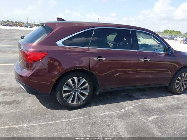 Продаж на аукціоні авто 2016 Acura Mdx Technology   Acurawatch Plus Packages/technology Package, vin: 5FRYD3H47GB018523, номер лоту: 45672369