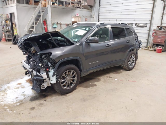 45672416 :رقم المزاد ، 1C4PJMLBXKD230401 vin ، 2019 Jeep Cherokee Latitude Plus 4x4 مزاد بيع