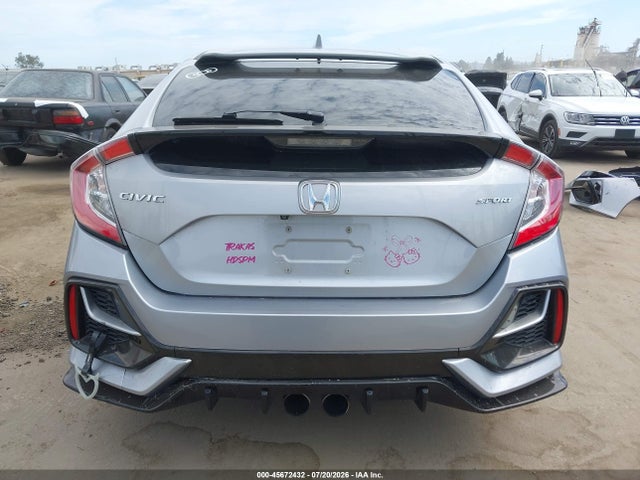 45672432 :رقم المزاد ، SHHFK7H48MU401600 vin ، 2021 Honda Civic Sport مزاد بيع