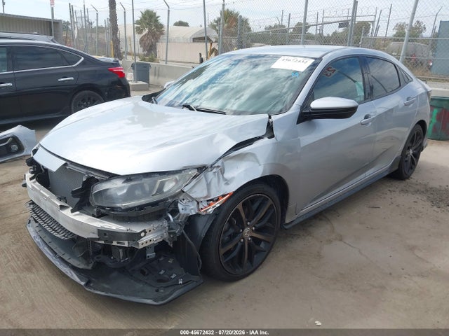 45672432 :رقم المزاد ، SHHFK7H48MU401600 vin ، 2021 Honda Civic Sport مزاد بيع