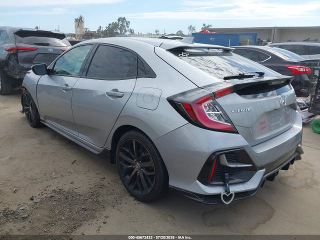 45672432 :رقم المزاد ، SHHFK7H48MU401600 vin ، 2021 Honda Civic Sport مزاد بيع