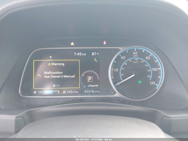 1N4BZ1CP4LC302641 Nissan Leaf Sv Plus 62 Kwh