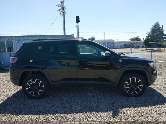 Auction sale of the 2021 Jeep Compass Trailhawk 4x4, vin: 3C4NJDDB8MT599647, lot number: 45672595