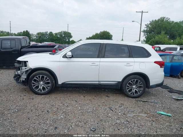 2017 Mitsubishi Outlander Se/sel მანქანა იყიდება აუქციონზე, vin: JA4AD3A3XHZ001709, აუქციონის ნომერი: 45672612