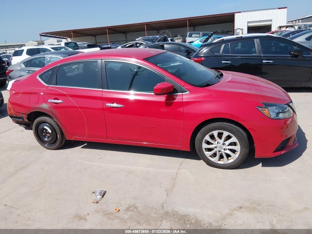 2018 Nissan Sentra Sv მანქანა იყიდება აუქციონზე, vin: 3N1AB7AP9JY302755, აუქციონის ნომერი: 45672655