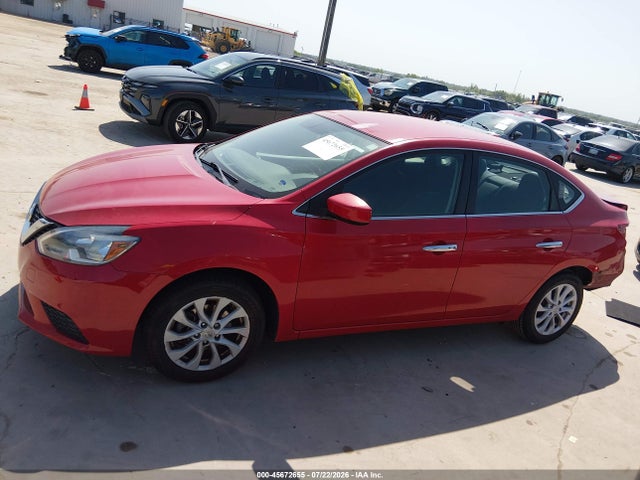 2018 Nissan Sentra Sv მანქანა იყიდება აუქციონზე, vin: 3N1AB7AP9JY302755, აუქციონის ნომერი: 45672655