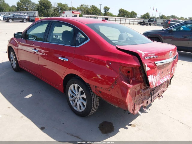 2018 Nissan Sentra Sv მანქანა იყიდება აუქციონზე, vin: 3N1AB7AP9JY302755, აუქციონის ნომერი: 45672655