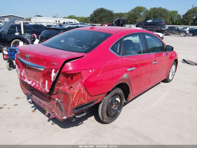 2018 Nissan Sentra Sv მანქანა იყიდება აუქციონზე, vin: 3N1AB7AP9JY302755, აუქციონის ნომერი: 45672655
