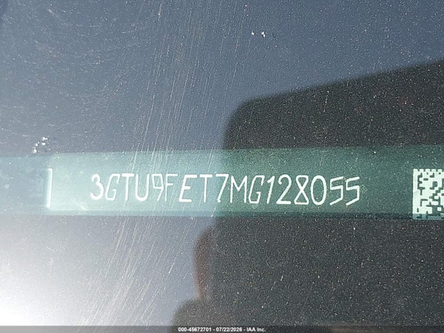 45672701 :رقم المزاد ، 3GTU9FET7MG128055 vin ، 2021 Gmc Sierra 1500 4wd  Short Box Denali مزاد بيع