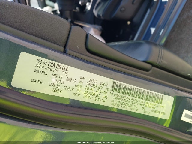 Продажа на аукционе авто 2019 Jeep Grand Cherokee Limited X 4x4, vin: 1C4RJFBG0KC785929, номер лота: 45672702